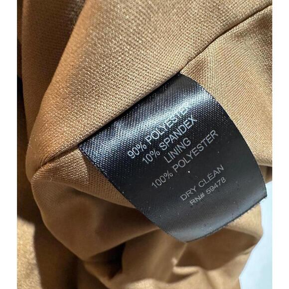 Adrienne Vittadini Brown Suede Moto Jacket for Women- Large - Picture 9 of 9